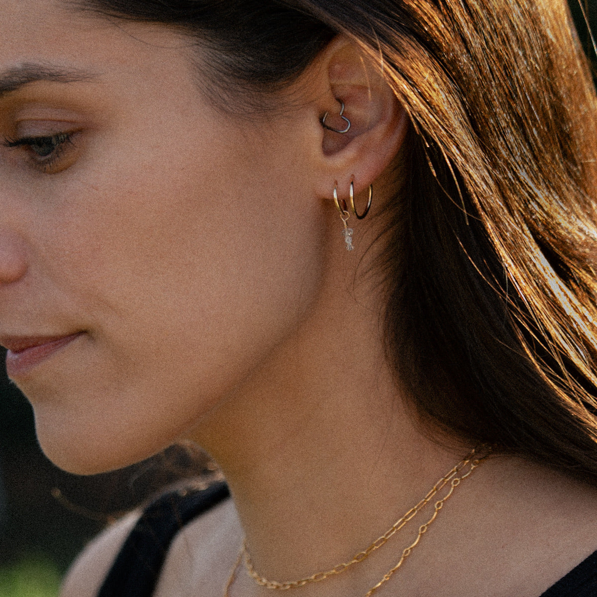 Juliet Hoop Earrings