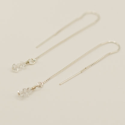 Elara Threader Earrings